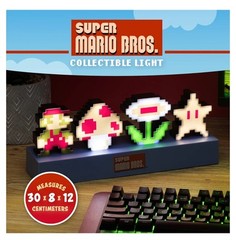 NEW Super Mario Bros Icons Light Nintendo Retro Gaming Music Reactive 3 Modes