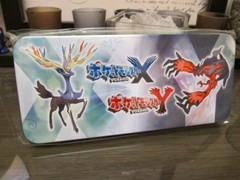 Pokemon X/Y Metal Pencil Case (2013) Brand New Factory Sealed Japan Import