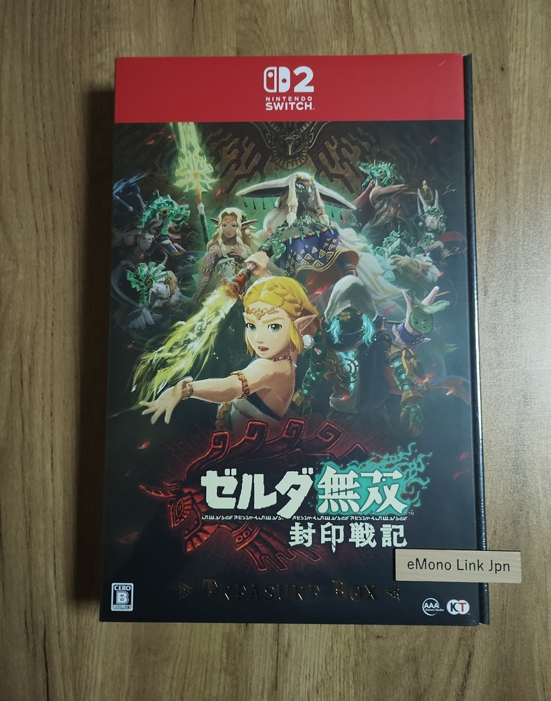 Hyrule Warriors Age of Imprisonment TREASURE BOX Nintendo Switch 2 New