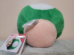 Nintendo 6″ Green 1Up Mushroom Plush Sanei-Boeki Little Buddy Mario Power-Up